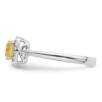 Load image into Gallery viewer, 10kw ANT Citrine and Diamond Ring

