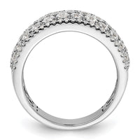 Load image into Gallery viewer, 14K White Gold Pave 2 carat Complete Diamond Band
