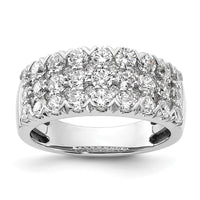 Load image into Gallery viewer, 14K White Gold Pave 2 carat Complete Diamond Ring
