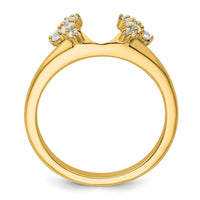 Load image into Gallery viewer, 14k Complete Diamond Wrap Ring
