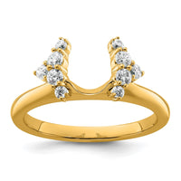 Load image into Gallery viewer, 14k Complete Diamond Wrap Ring
