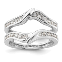Load image into Gallery viewer, 14K White Gold Diamond Guard
