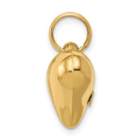 Load image into Gallery viewer, 14K Polished 3-D Puffed Heart Pendant
