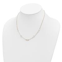 Load image into Gallery viewer, 14K Two-tone Polished Star Necklace
