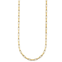 Load image into Gallery viewer, 14K Polished Fancy Box Links 17in Necklace
