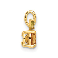 Load image into Gallery viewer, 14K Gold Citrine and Peridot Orange Chain Slide
