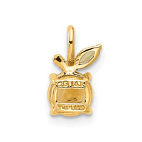 Load image into Gallery viewer, 14K Gold Citrine and Peridot Orange Chain Slide
