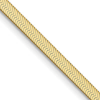 Load image into Gallery viewer, 14k 2.5mm Silky Herringbone Chain
