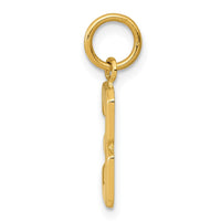 Load image into Gallery viewer, 14k Small Polished Number 3 Charm
