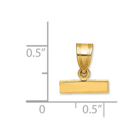 Load image into Gallery viewer, 14k Small Polished Top Charm
