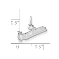 Load image into Gallery viewer, 10k White Gold MLB LogoArt Cleveland Guardians Extra Small Pendant
