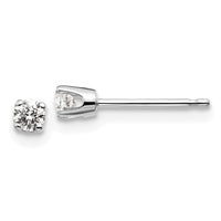 Load image into Gallery viewer, 14kw .15ct I2 K-L Diamond Stud Push-on Post Earrings
