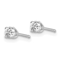 Load image into Gallery viewer, 14kw .20ct I2 K-L Diamond Stud Push-on Post Earrings
