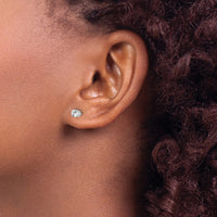 Load image into Gallery viewer, 14kw .50ct I2 K-L Diamond Stud Push-on Post Earrings
