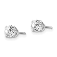Load image into Gallery viewer, 14kw .60ct I2 K-L Diamond Stud Push-on Post Earrings
