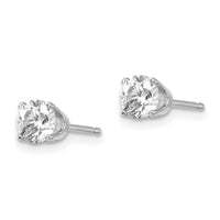 Load image into Gallery viewer, 14kw .75ct I1 J-K Diamond Stud Push-on Post Earrings

