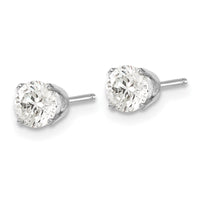 Load image into Gallery viewer, 14kw .95ct I2 K-L Diamond Stud Push-on Post Earrings
