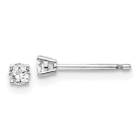Load image into Gallery viewer, 14kw .15ct I1 J-K Diamond Stud Push-on Post Earrings
