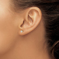 Load image into Gallery viewer, 14y .25ct. I1 J-K Diamond Stud Push-on Post Earrings
