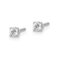 Load image into Gallery viewer, 14kw .15ct VS2/SI1 G-I Diamond Stud Thread on/off Post Earrings
