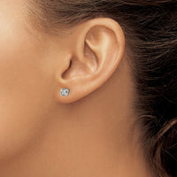 Load image into Gallery viewer, 14kw .60ct VS2/SI1 G-I Diamond Stud Thread on/off Post Earrings
