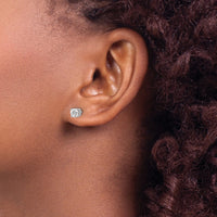 Load image into Gallery viewer, 14kw .95ct VS2/SI1 G-I Diamond Stud Thread on/off Post Earrings
