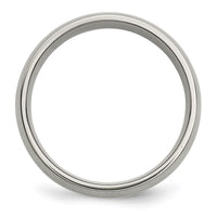 Load image into Gallery viewer, Chisel Titanium Brushed with 14k Gold Inlay 8mm Band
