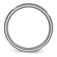 Load image into Gallery viewer, Chisel Titanium Brushed Celtic Laser Design 8mm Band
