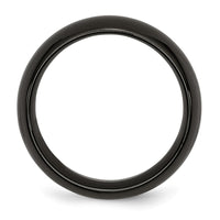 Load image into Gallery viewer, Chisel Titanium Black Ti Polished 8mm Band
