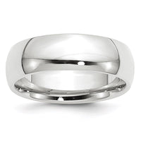 Load image into Gallery viewer, Platinum 7mm Comfort-Fit Wedding Band Size 9
