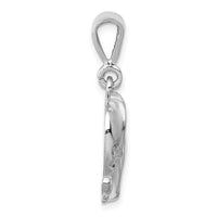 Load image into Gallery viewer, 14k White Gold Elephant Charm
