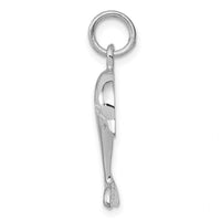 Load image into Gallery viewer, 14k White Gold Dolphin Charm
