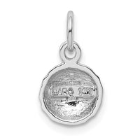 Load image into Gallery viewer, 14k White Gold Golf Ball Charm
