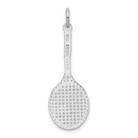 Load image into Gallery viewer, 14k White Gold Tennis Racquet Charm
