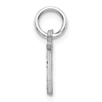 Load image into Gallery viewer, 14KW Diamond-cut Letter A Initial Charm
