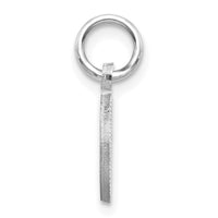 Load image into Gallery viewer, 14KW Diamond-cut Letter O Initial Charm
