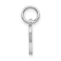 Load image into Gallery viewer, 14KW Diamond-cut Letter R Initial Charm
