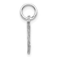 Load image into Gallery viewer, 14KW Diamond-cut Letter T Initial Charm
