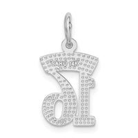 Load image into Gallery viewer, 14k White Gold SWEET 16 Charm
