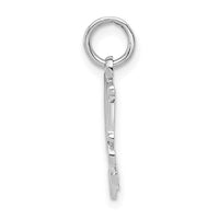 Load image into Gallery viewer, 14k White Gold MOM Charm
