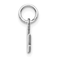 Load image into Gallery viewer, 14k White Gold Satin NANA Charm
