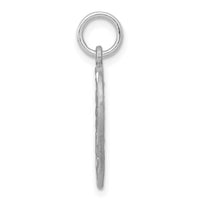 Load image into Gallery viewer, 14k White Gold Angel in Heart Charm
