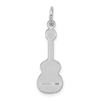 Load image into Gallery viewer, 14k White Gold Guitar Charm
