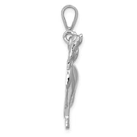 Load image into Gallery viewer, 14k White Gold Horse Charm
