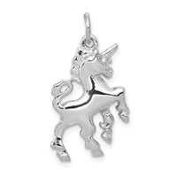 Load image into Gallery viewer, 14k White Gold Unicorn Charm
