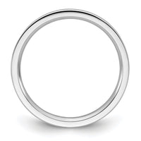 Load image into Gallery viewer, 10k White Gold 2mm Standard Weight Flat Comfort Fit Wedding Band Size 14
