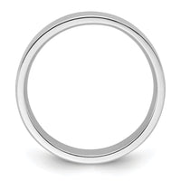 Load image into Gallery viewer, 10k White Gold 5mm Standard Weight Flat Comfort Fit Wedding Band Size 13

