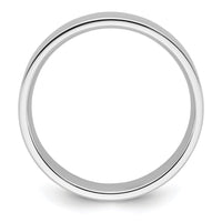 Load image into Gallery viewer, 10k White Gold 6mm Standard Weight Flat Comfort Fit Wedding Band Size 12
