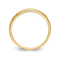 Load image into Gallery viewer, 14k AA Quality 1/20 carat Diamond Trio Ladies Complete Wedding Band
