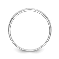 Load image into Gallery viewer, 14k White Gold AA Quality 1/10 carat Diamond Trio Mens Complete Wedding Band
